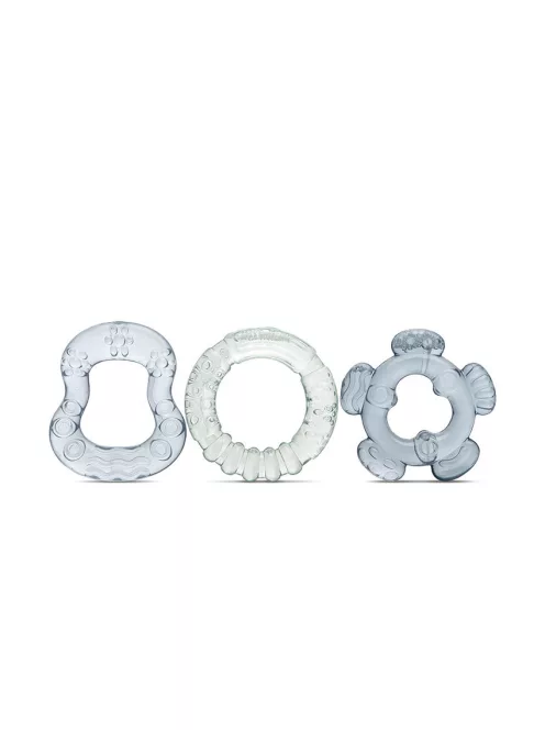 Baby Care 3 db-os hűthető rágóka - Iceberg Green/Cameo Blue