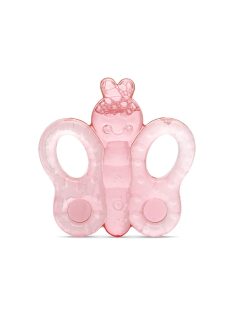 Baby Care Pillangós hűthető rágóka - Shell Pink