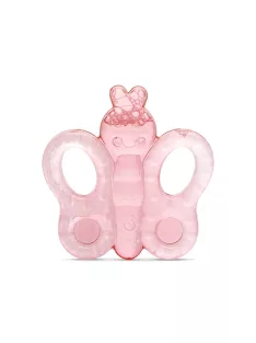 Baby Care Pillangós hűthető rágóka - Shell Pink