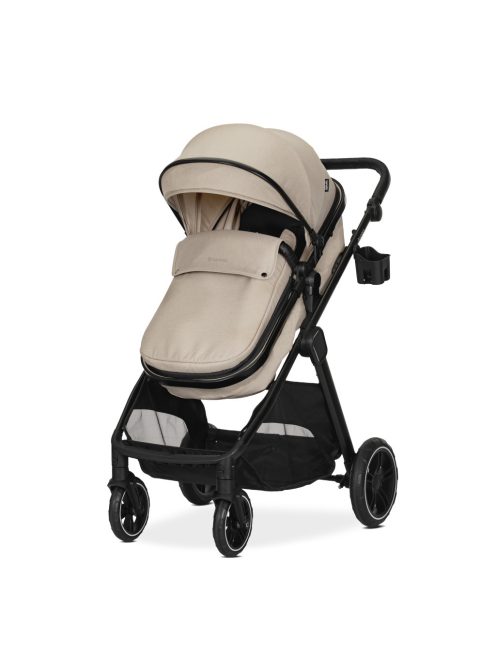 Lorelli Aspen babakocsi mózessé alakítható sport résszel - Cappuccino