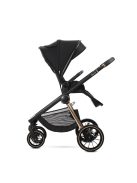 Lorelli Bianca 3az1-ben újszülött babakocsi Lorelli Aria Luxe hordozóval - Black (2 doboz)