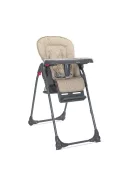 Lorelli Dulce multifunkciós etetőszék - Beige Leather