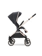 Lorelli Reya 2az1-ben multifunkciós babakocsi átfordítható tolókarral - Black