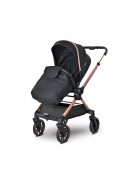 Lorelli Reya 2az1-ben multifunkciós babakocsi átfordítható tolókarral - Black