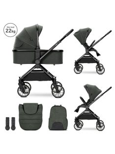   Lorelli Reya 2az1-ben multifunkciós babakocsi átfordítható tolókarral - Green
