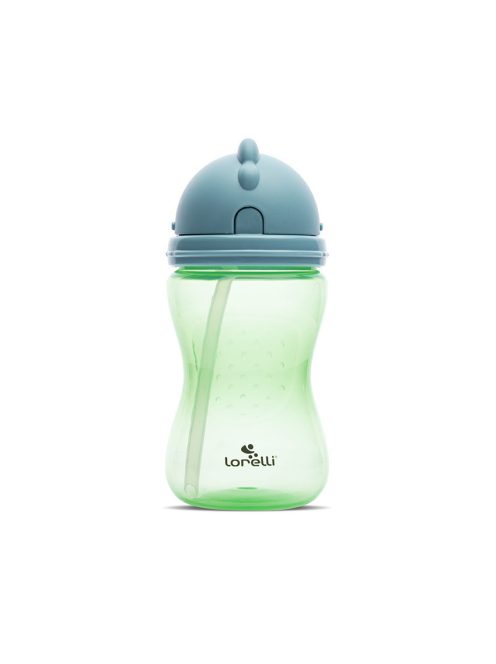 Lorelli szívószálas sport itató - Blue/Green