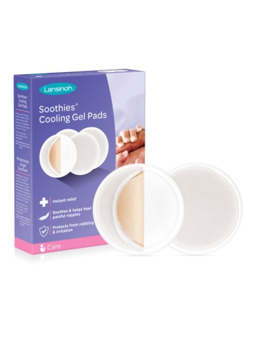 Lansinoh 2 fázisú kézi mellszívó + ajándék Soothies® regeneráló mellpárna szett