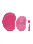 Baby Care étkészlet 3dbos - Pink