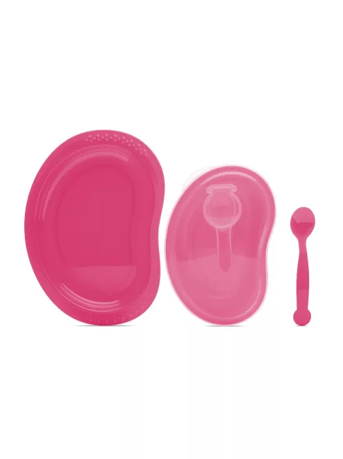 Baby Care étkészlet 3dbos - Pink