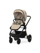 Lorelli Bianca 3az1-ben újszülött babakocsi Lorelli Aria Luxe hordozóval - Beige (2 doboz)