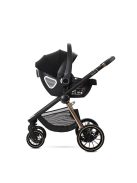 Lorelli Bianca 3az1-ben újszülött babakocsi Lorelli Aria Luxe hordozóval - Beige (2 doboz)