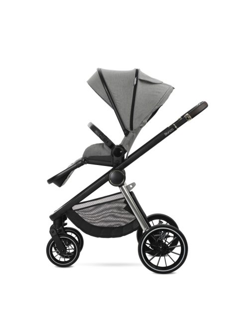 Lorelli Bianca 3az1-ben újszülött babakocsi Lorelli Aria Luxe hordozóval - Grey (2 doboz)