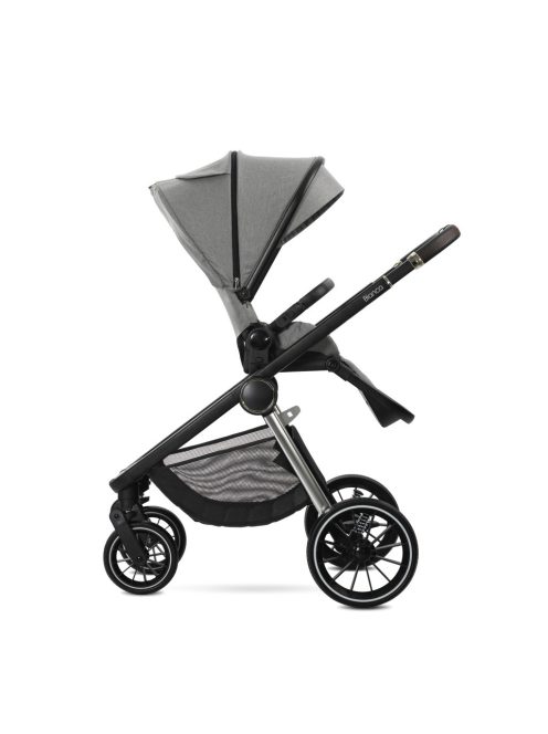 Lorelli Bianca 3az1-ben újszülött babakocsi Lorelli Aria Luxe hordozóval - Grey (2 doboz)