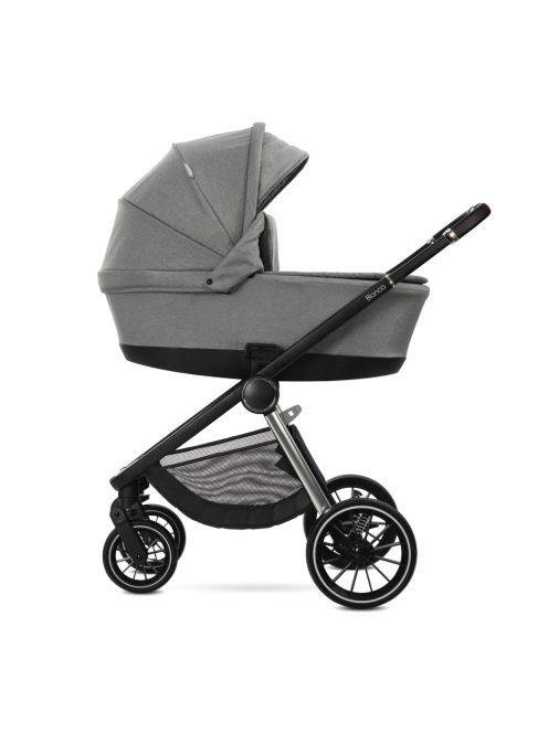 Lorelli Bianca 3az1-ben újszülött babakocsi Lorelli Aria Luxe hordozóval - Grey (2 doboz)