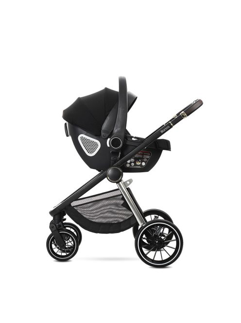 Lorelli Bianca 3az1-ben újszülött babakocsi Lorelli Aria Luxe hordozóval - Grey (2 doboz)