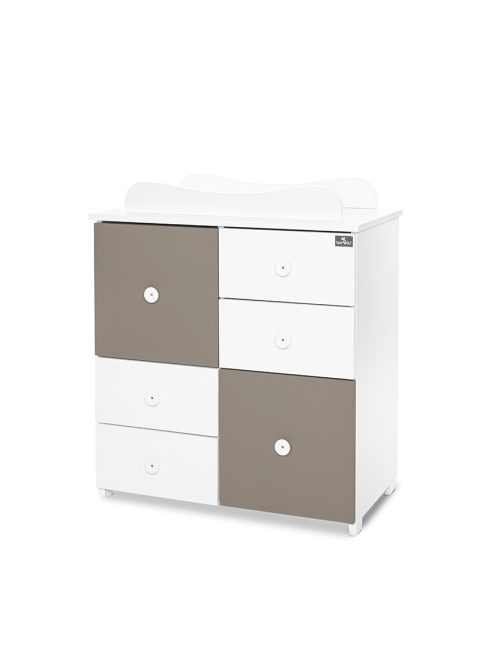 Lorelli Cupboard pelenkázó komód - White & String ÚJ
