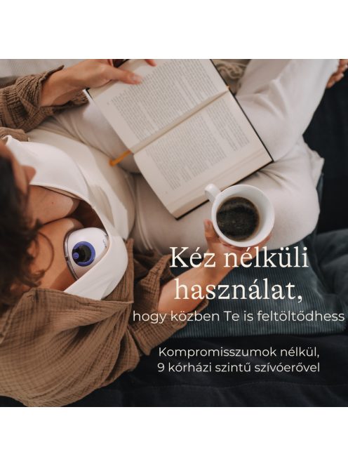Lansinoh hordható mellszívó – 4 fázisú, egyes + AJÁNDÉK Soothies® regeneráló mellpárna szett