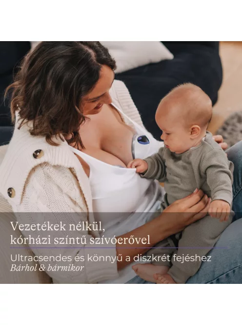 Lansinoh hordható mellszívó 4 fázisú – dupla
