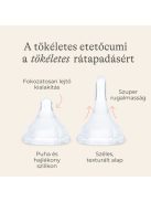 Lansinoh 2 db cumisüveg közepes folyású etetőcumival + 2 db fedéllel, 240 ml