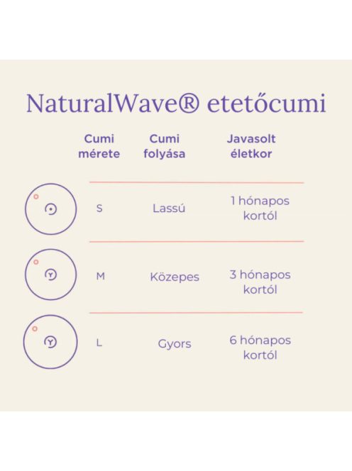 Lansinoh 2 db cumisüveg közepes folyású etetőcumival + 2 db fedéllel, 240 ml
