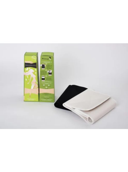 BeautyMommy Bamboo szülés utáni haskötő XL - fekete