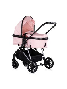   Chipolino AURA babakocsi mózessé alakítható sportrésszel - Pink Marshmallow