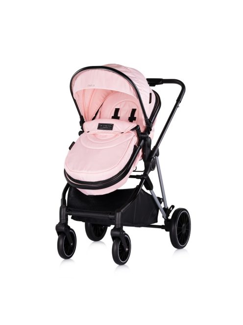 Chipolino AURA babakocsi mózessé alakítható sportrésszel - Pink Marshmallow