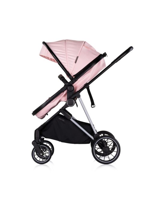 Chipolino AURA babakocsi mózessé alakítható sportrésszel - Pink Marshmallow