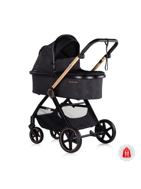 Chipolino Marbella 3 az 1-ben babakocsi - Blackberry