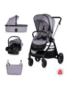Chipolino Marbella 3 az 1-ben babakocsi - Cloud Grey