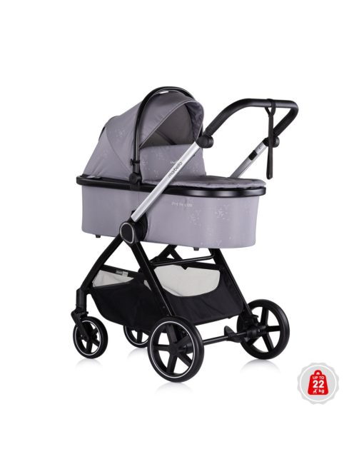 Chipolino Marbella 3 az 1-ben babakocsi - Cloud Grey