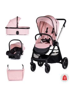 Chipolino Marbella 3 az 1-ben babakocsi - Pink Marshmallow