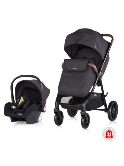 Chipolino Ultera 2 az 1-ben babakocsi + hordozó - Blackberry