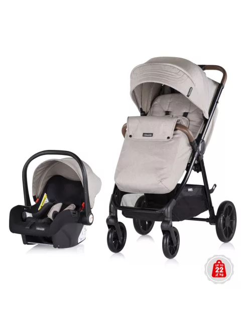 Chipolino Ultera 2 az 1-ben babakocsi + hordozó - Tiramisu
