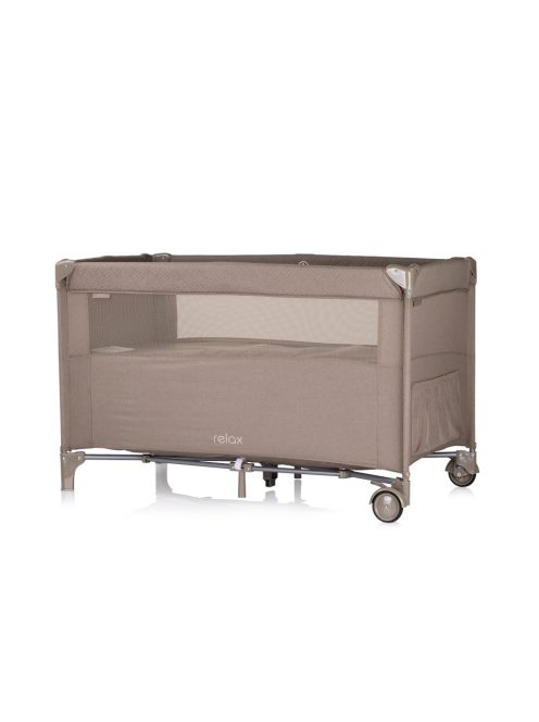 Chipolino Relax multifunkciós utazóágy - Tiramisu Linen