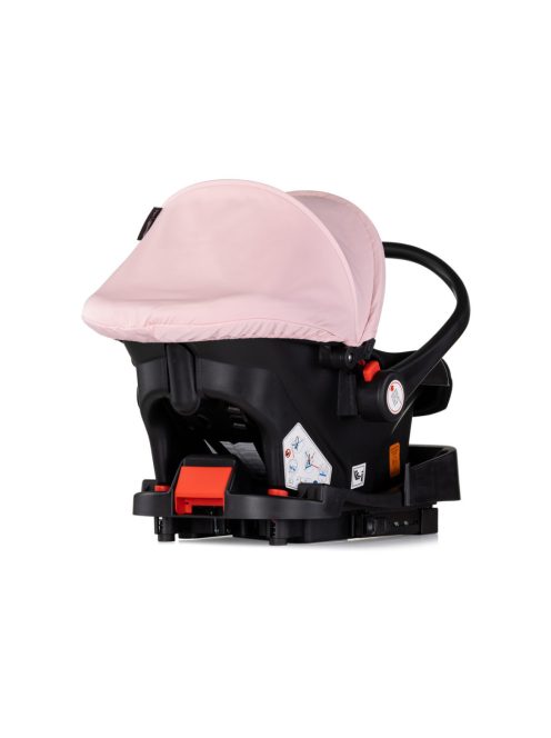 Chipolino Vista autóshordozó 40-87cm - Pink Marshmallow
