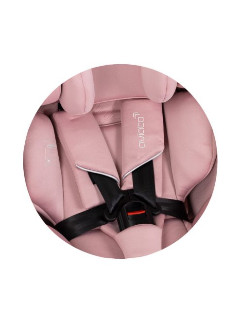Chipolino Aviato autósülés I-Size 40-150cm - Pink Marshmallow