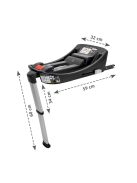 Lorelli Isofix bázistalp Aria Luxe 40x87 cm autóshordozóhoz