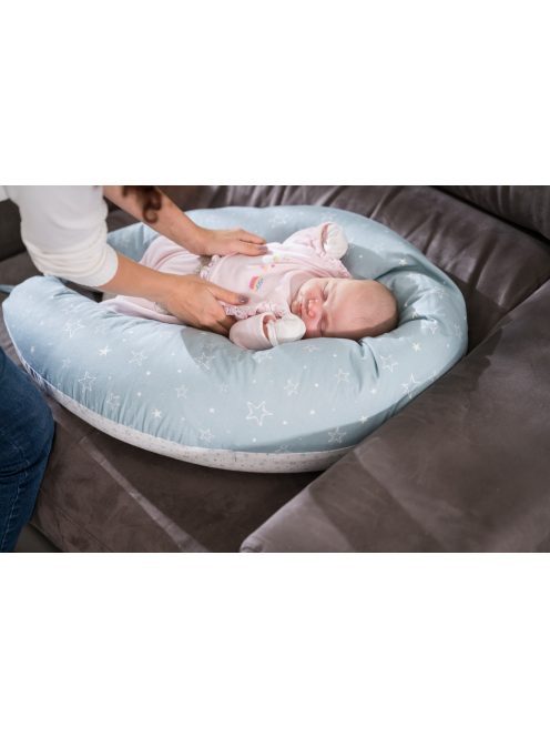 Nuvita Dreamwizard terhességi és szoptatós párna - Beige Nordic - 7100
