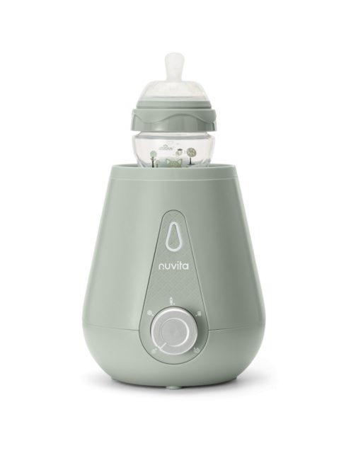 Nuvita Otthoni és autós cumisüveg melegítő - Sage Green 1165