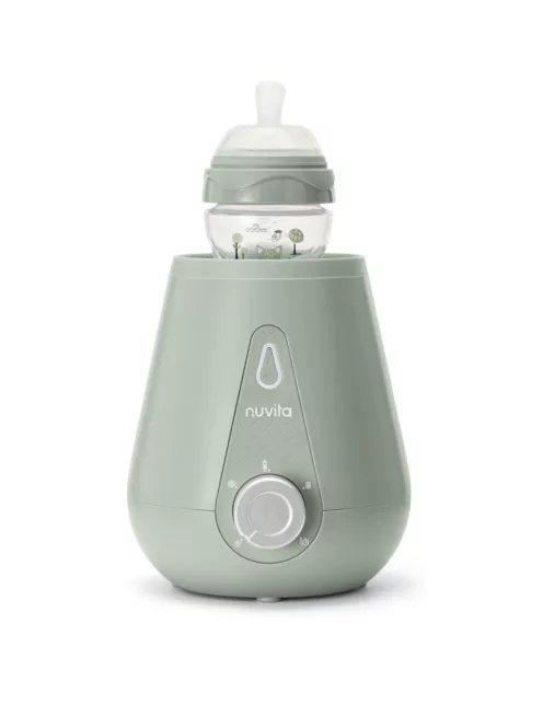Nuvita Otthoni és autós cumisüveg melegítő - Sage Green 1165