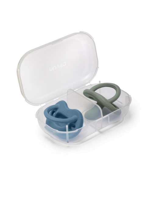 Nuvita Orthosoft Light 2db-os cumi szett 0+ - Powder Blue/Sage Green - 7052