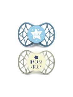   Nuvita Symmetric Air55 2db-os cumi szett 0+ - Powder Blue/Sage Green - csillag/álom 70652