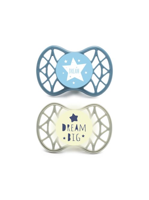 Nuvita Symmetric Air55 2db-os cumi szett 0+ - Powder Blue/Sage Green - csillag/álom 70652