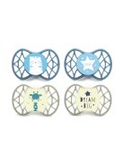 Nuvita Symmetric Air55 4db-os cumi szett 0+ - Powder Blue/Sage Green - 70654 tigris, csillag, zsiráf, dream big