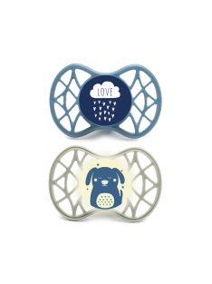   Nuvita Orthosoft Air55 2db-os cumi szett 6+ - Powder Blue/Sage Green - felhő/kutya 70842
