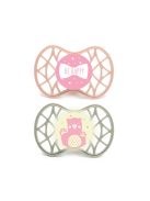 Nuvita Orthosoft Air55 2db-os cumi szett 6+ - English Rose/Sage Green - masni/maci 70842