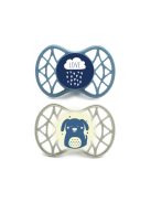 Nuvita Symmetric Air55 2db-os cumi szett 6+ - Powder Blue/Sage Green - felhő/kutya 70852