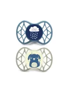 Nuvita Symmetric Air55 2db-os cumi szett 6+ - Powder Blue/Sage Green - felhő/kutya 70852