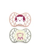 Nuvita Symmetric Air55 2db-os cumi szett 6+ - English Rose/Sage Green - cica/majom 70852